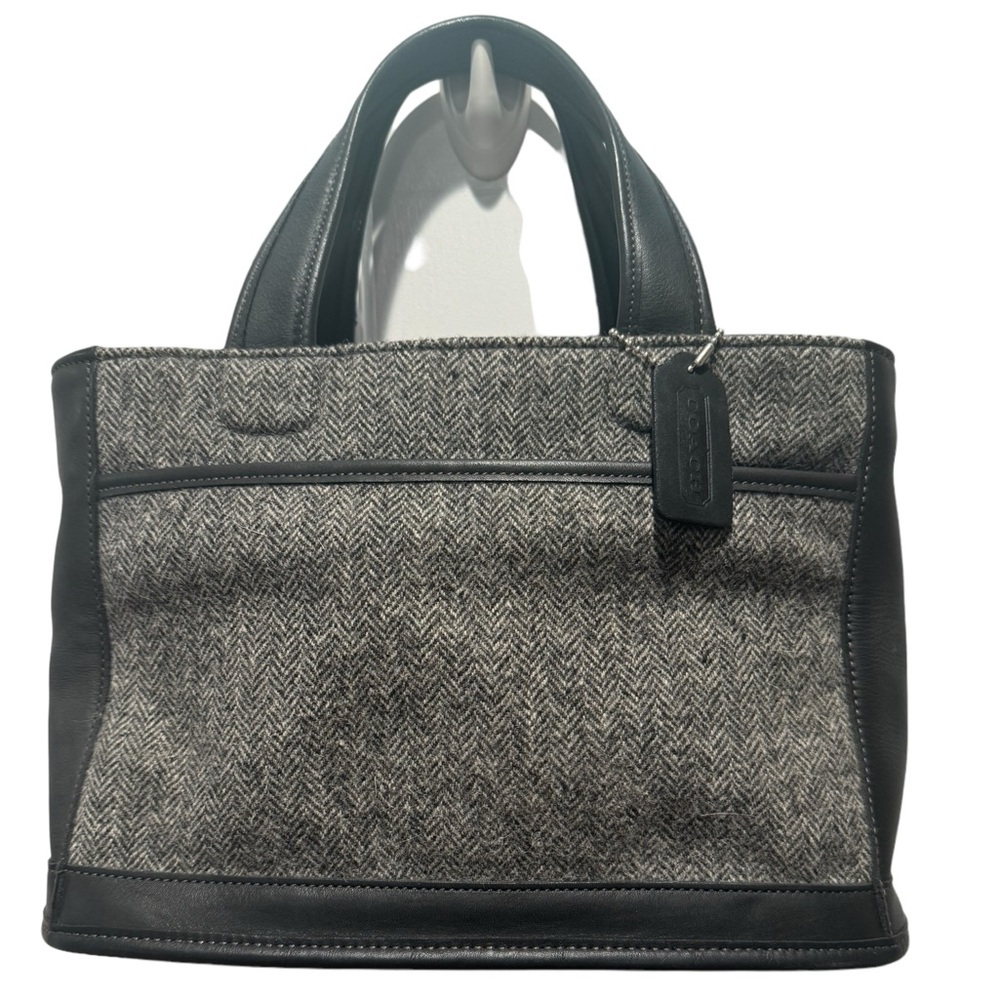 COACH Vintage Herringbone Bleeker Tote